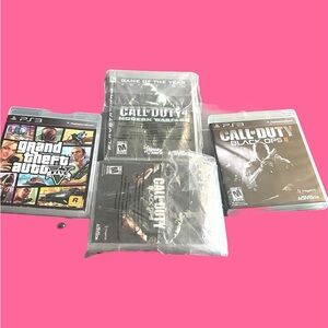 PS3 Game Bundle: Grand Theft Auto & Call of Duty’s